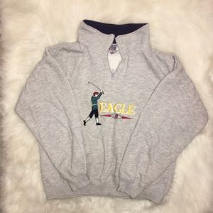 Claybrooke Gray Vintage Pullover Jacket Vip Up